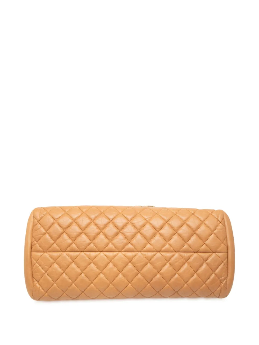 Chanel Pre Owned 2010 2011 Medium Lambskin Just Mademoiselle Bowling Bag Shoulder Bag — Same as shown — Size One Size — Top View
