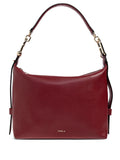 Furla Chain Detail Leather Shoulder Bag — Same as shown — Size One Size — Front View