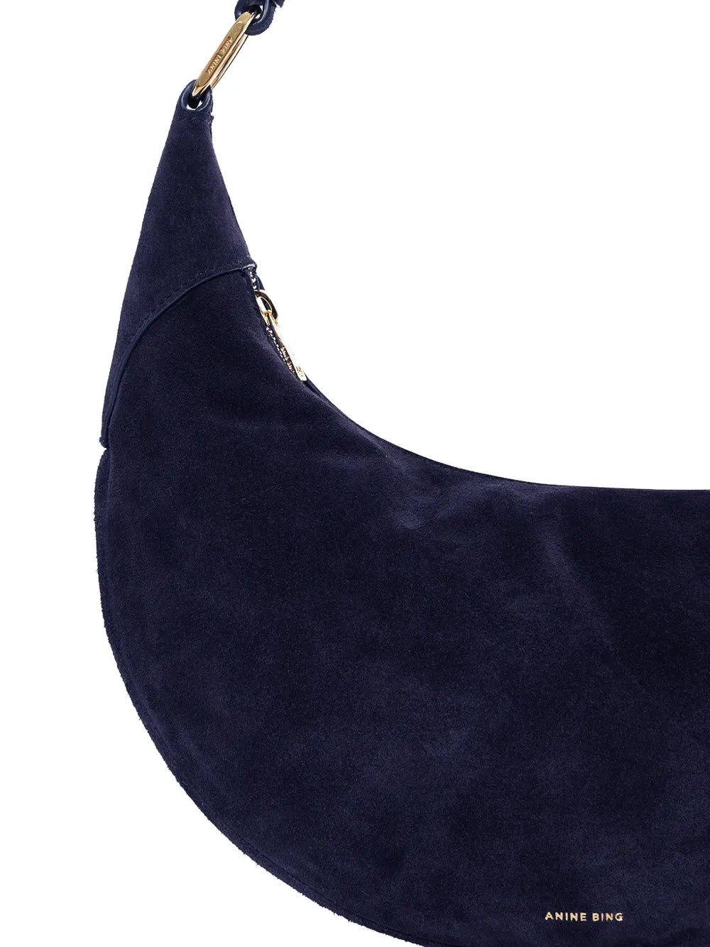 Anine Bing Kate Hobo Chain Shoulder Bag — Same as shown — Size One Size — Top View