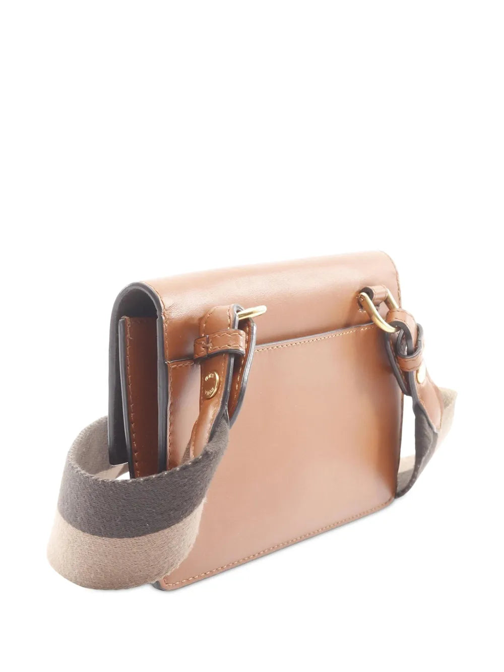 Fendi Pre Owned 2010 2025 Leather Flat Baguette Shoulder Bag — Same as shown — Size One Size — Back View