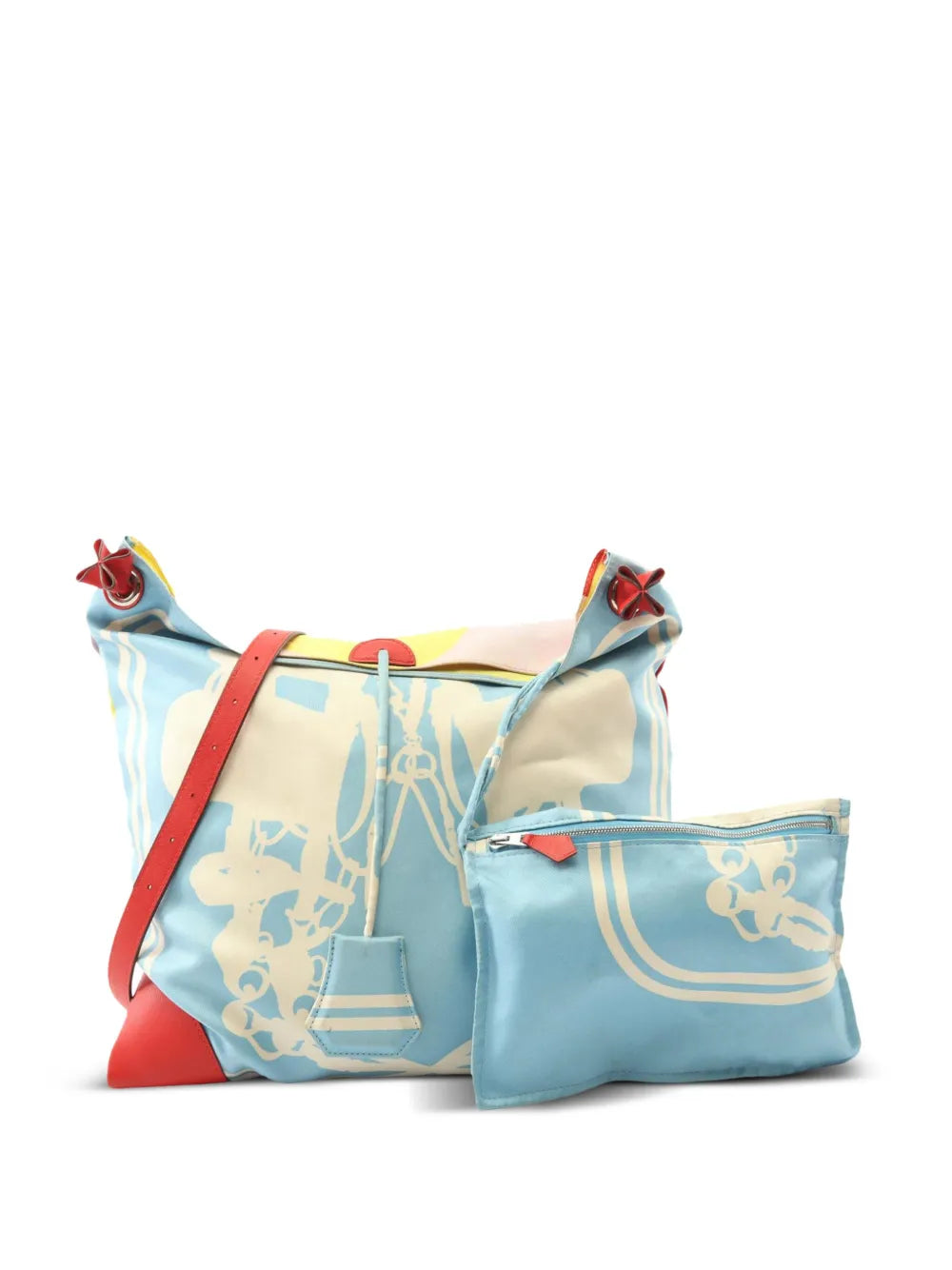Hermes Pre Owned 2019 Silk Swift Brides De Gala Tattoo Silky City 33 Shoulder Bag — Same as shown — Size One Size — Front View