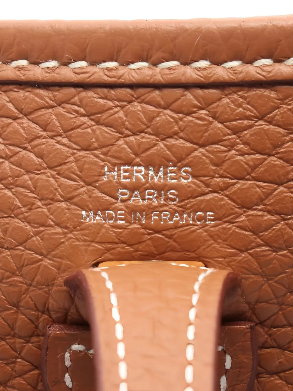 Hermes Pre Owned 2025 Evelyn Perforated Leather Shoulder Bag — Same as shown — Size One Size — Back View