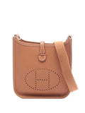 Hermes Pre Owned 2025 Evelyn Perforated Leather Shoulder Bag — Same as shown — Size One Size — Front View