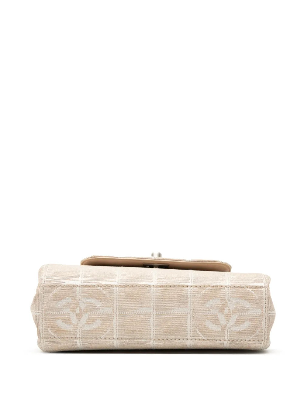 Chanel Pre Owned 2002 2003 Mini New Travel Line Nylon Accordion Flap Shoulder Bag — Same as shown — Size One Size — Top View