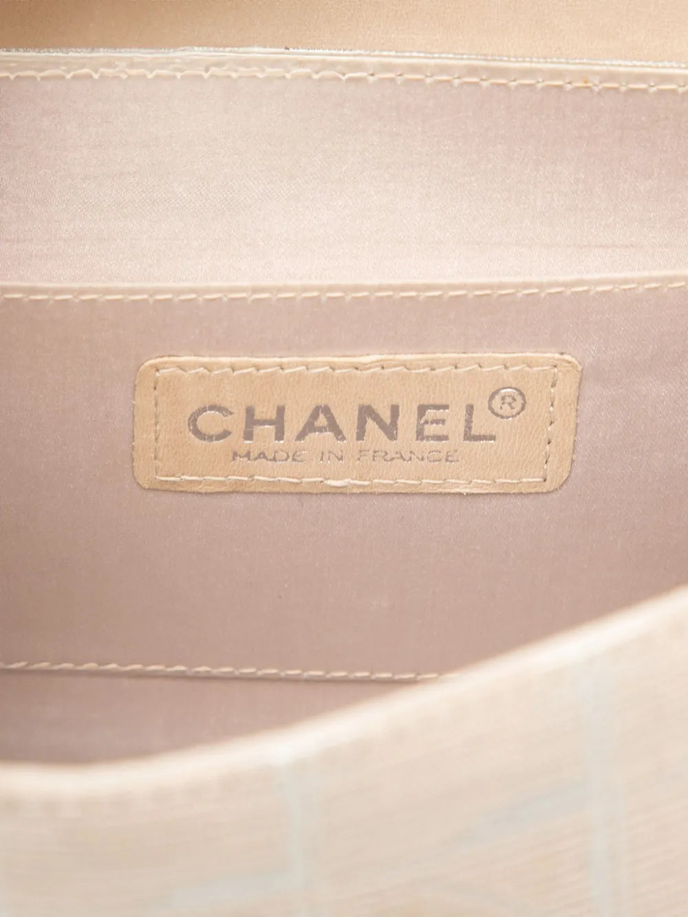 Chanel Pre Owned 2002 2003 Mini New Travel Line Nylon Accordion Flap Shoulder Bag — Same as shown — Size One Size — Lifestyle View