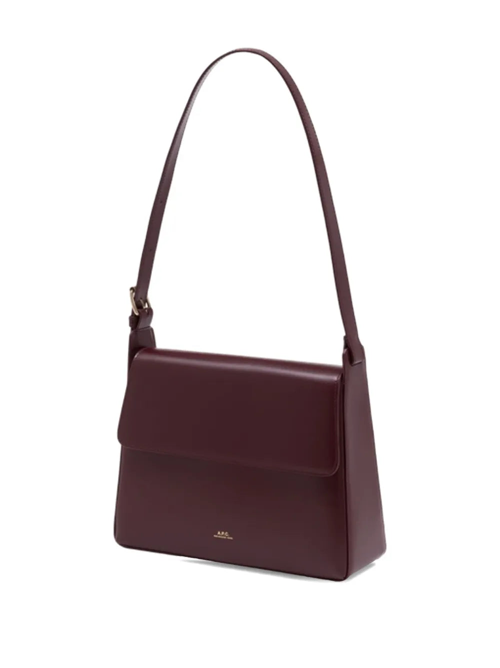 Apc Virginie Leather Shoulder Bag — Same as shown — Size One Size — Side View