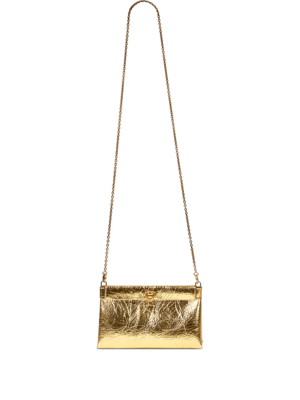 Etro Chain Strap Leather Shoulder Bag — Same as shown — Size One Size — Front View