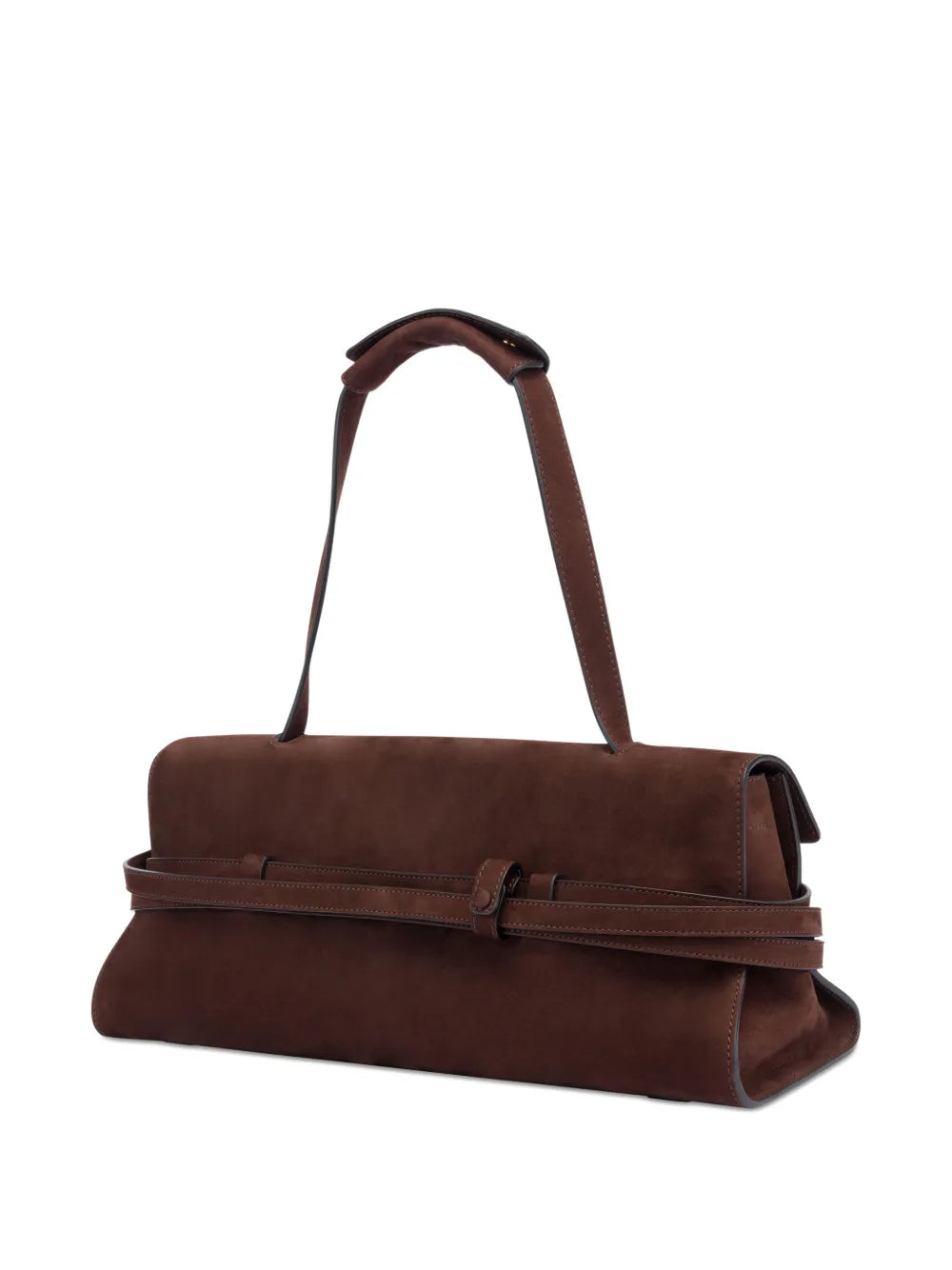 Moschino Medium Tie Me Shoulder Bag — Same as shown — Size One Size — Side View