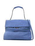 Moschino Logo Detail Buckle Shoulder Bag — Same as shown — Size One Size — Front View
