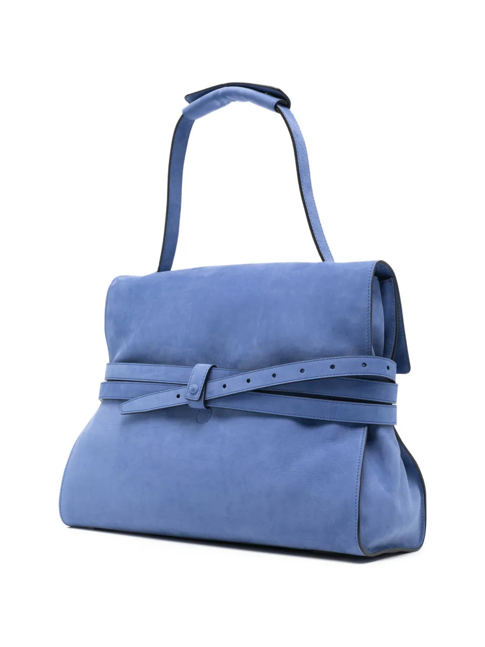 Moschino Logo Detail Buckle Shoulder Bag — Same as shown — Size One Size — Back View