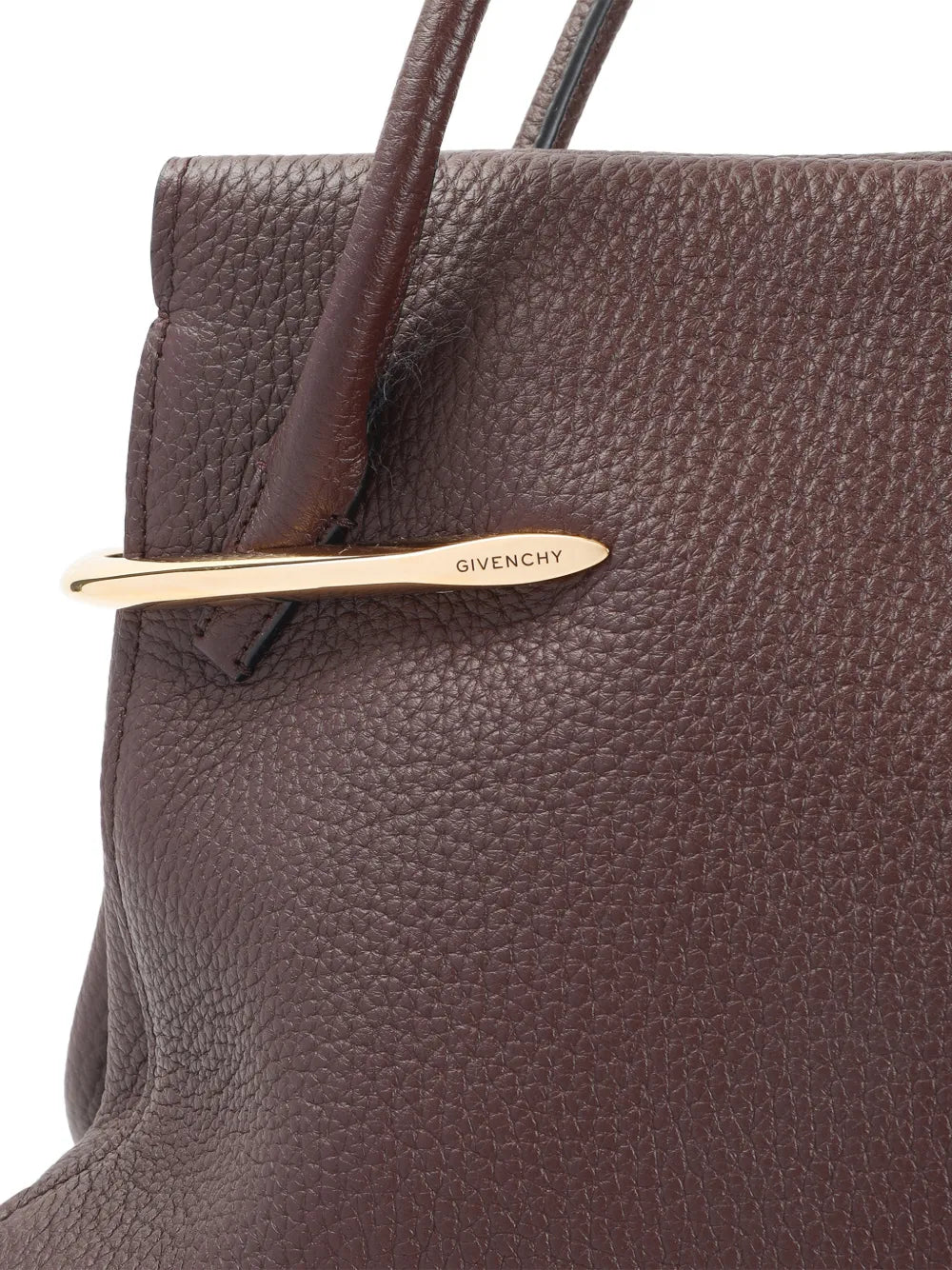 Givenchy Medium Pinch Metal Detail Shoulder Bag — Same as shown — Size One Size — Back View