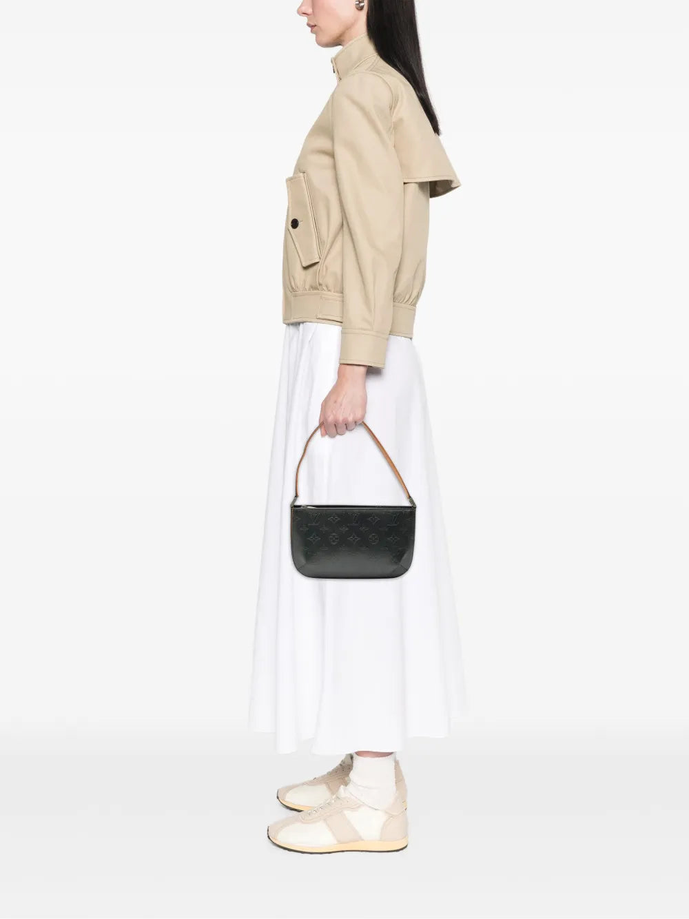 Louis Vuitton Pre Owned 2003 Monogram Mat Fowler Shoulder Bag — Same as shown — Size One Size — Side View