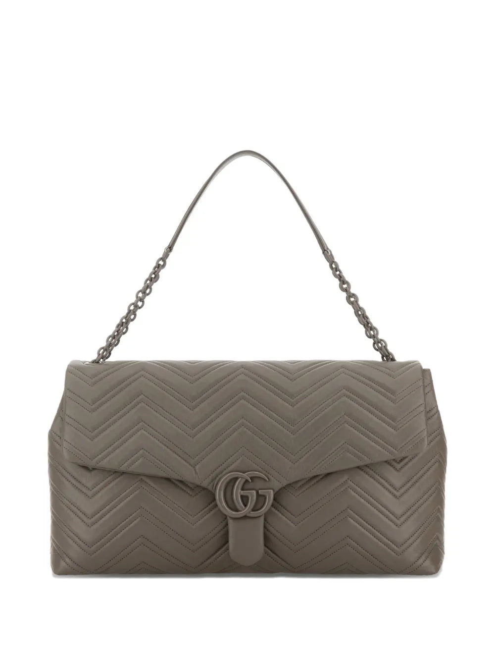 Gucci Maxi Gg Marmont Motif Shoulder Bag — Same as shown — Size One Size — Front View