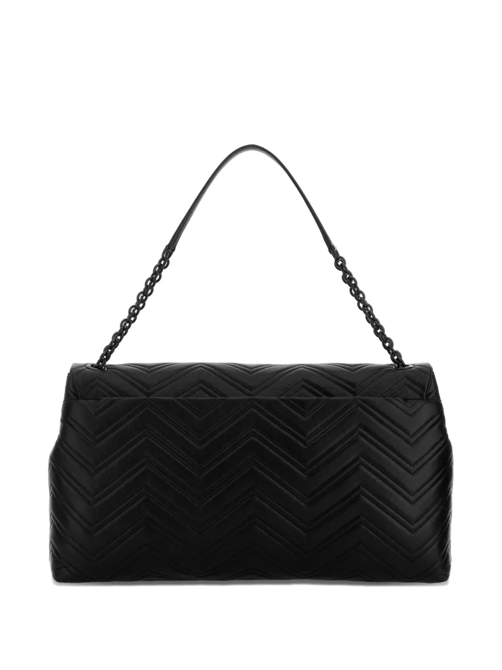 Gucci Gg Chevron Leather Shoulder Bag — Same as shown — Size One Size — Side View