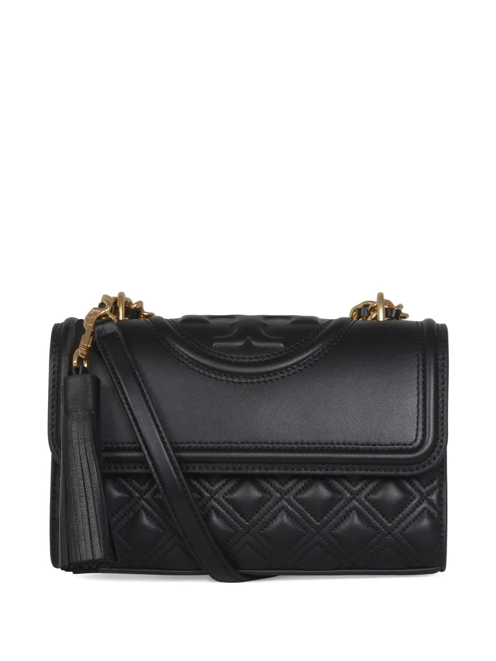 Tory Burch Quilted Tassel Detail Shoulder Bag — Same as shown — Size One Size — Front View