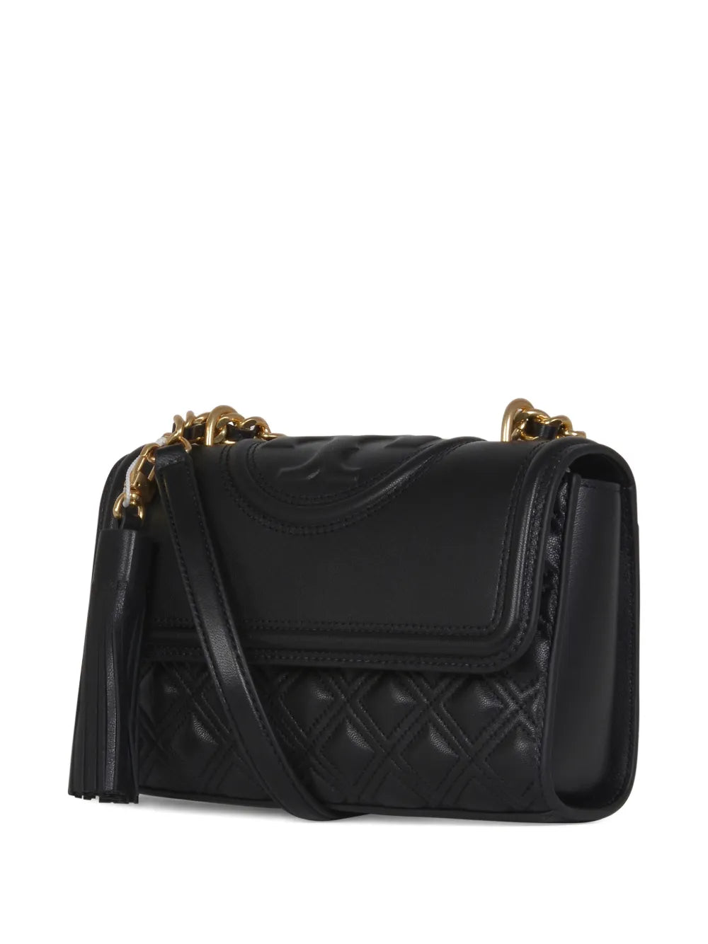 Tory Burch Quilted Tassel Detail Shoulder Bag — Same as shown — Size One Size — Back View