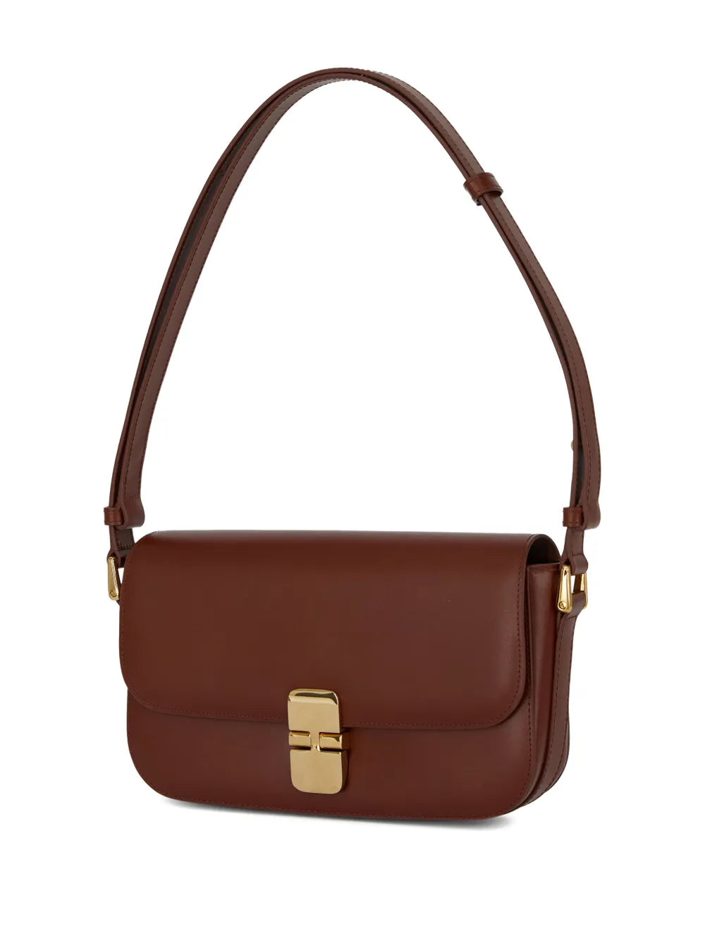 Apc Grace Flap Shoulder Bag — Same as shown — Size One Size — Back View