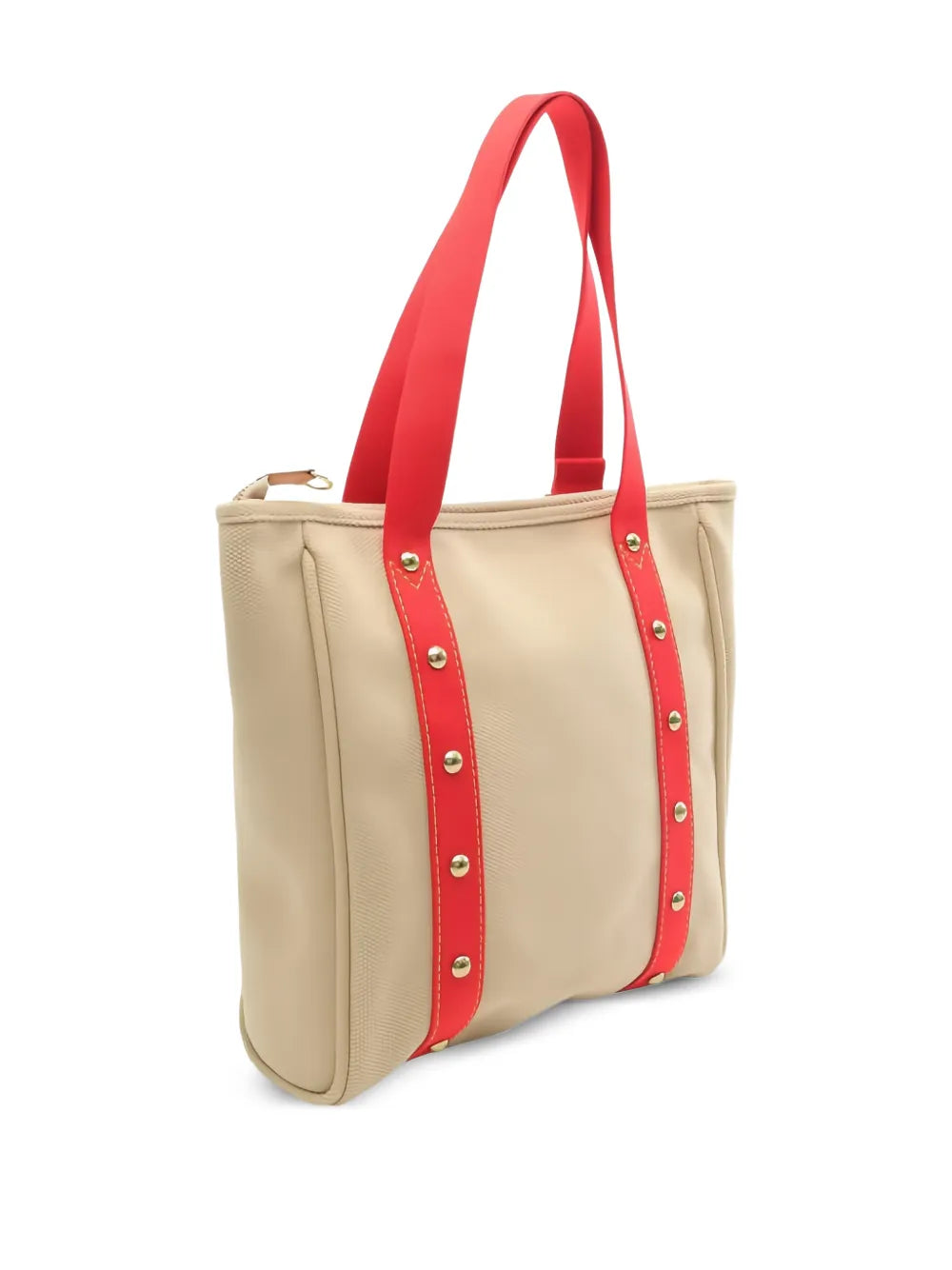 Louis Vuitton Pre Owned 2005 Hippopotamus Mm Studded Detail Shoulder Bag — Same as shown — Size One Size — Side View