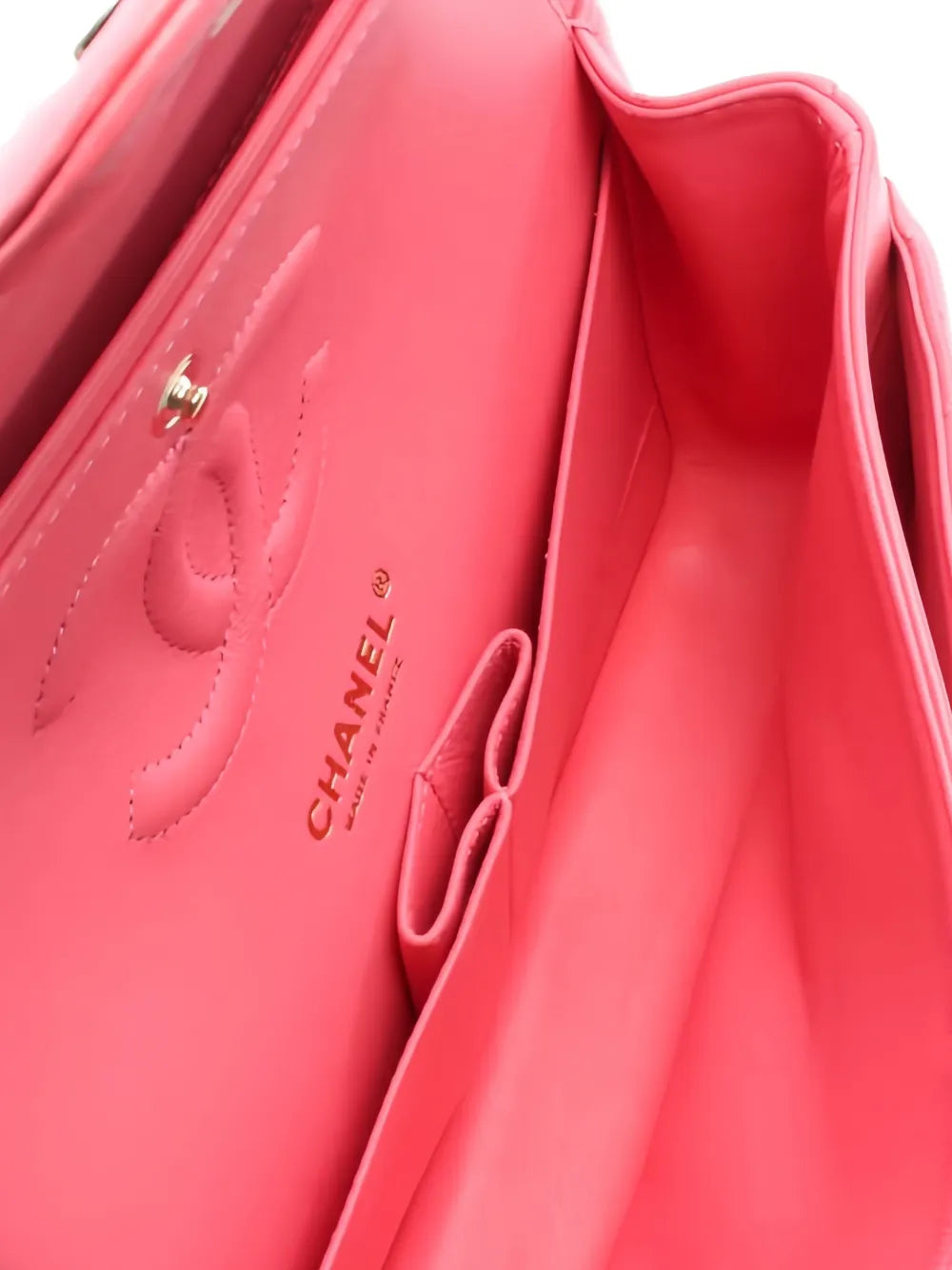 Chanel Pre Owned 2020 2021 Double Flap Shoulder Bag — Same as shown — Size One Size — Back View