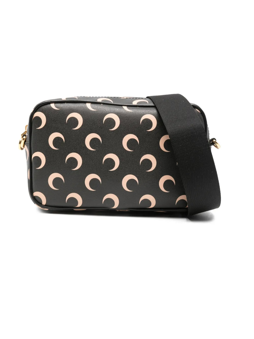 Marine Serre Moon Canvas Camera Shoulder Bag — Same as shown — Size One Size — Front View