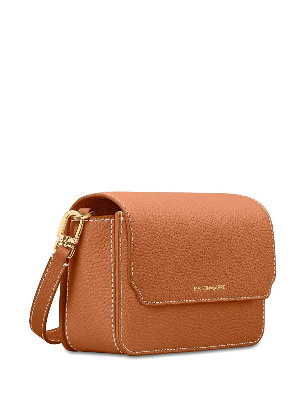 Maison De Sabre Mini Flap Leather Shoulder Bag — Same as shown — Size One Size — Detail View
