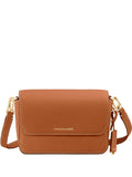 Maison De Sabre Mini Flap Leather Shoulder Bag — Same as shown — Size One Size — Front View