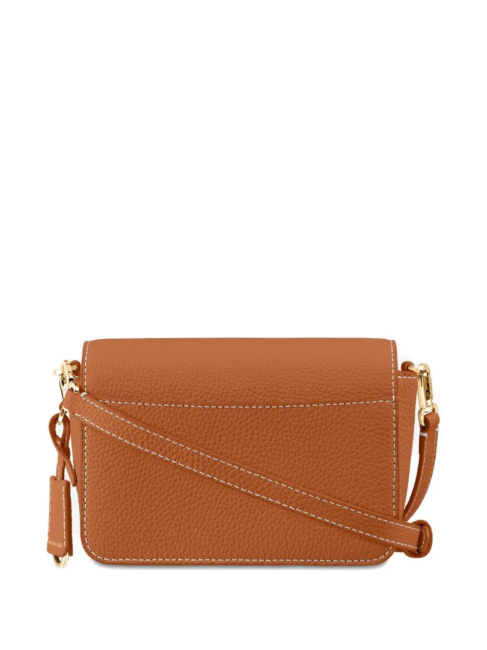 Maison De Sabre Mini Flap Leather Shoulder Bag — Same as shown — Size One Size — Back View