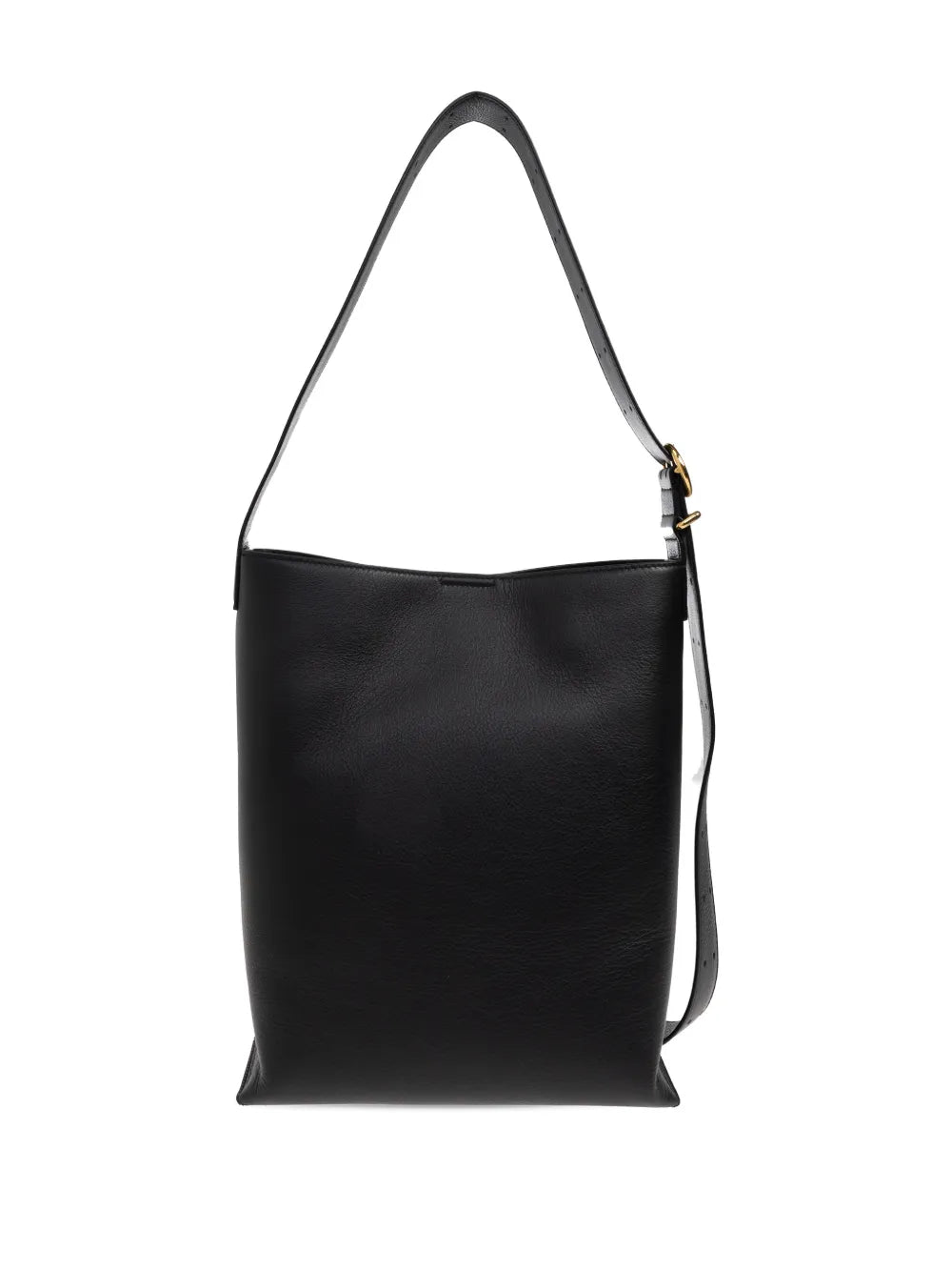 Jil Sander Small Leather Strap Shoulder Bag — Same as shown — Size One Size — Back View