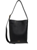 Jil Sander Small Leather Strap Shoulder Bag — Same as shown — Size One Size — Front View