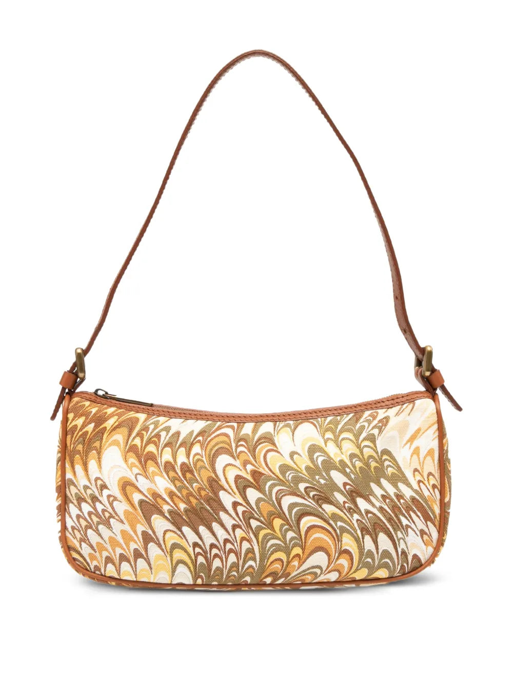Celine Pre Owned 2000 Printed Canvas Shoulder Bag — Same as shown — Size One Size — Front View