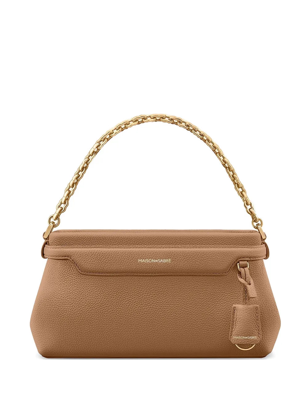 Maison De Sabre The Palais Soiree Chain Leather Shoulder Bag — Same as shown — Size One Size — Front View