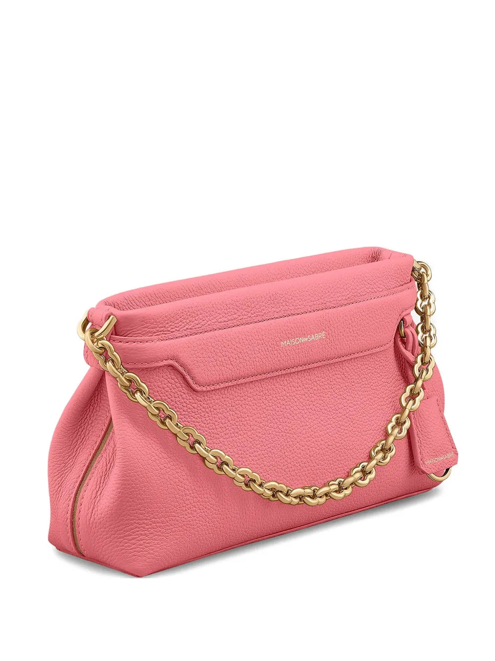 Maison De Sabre The Palais Soiree Chain Leather Shoulder Bag — Same as shown — Size One Size — Front View