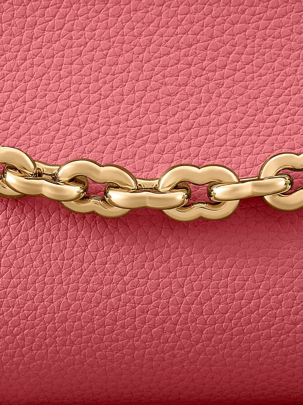 Maison De Sabre The Palais Soiree Chain Leather Shoulder Bag — Same as shown — Size One Size — Top View