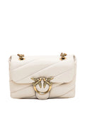 Pinko Love Birds Buckle Quilted Shoulder Bag — Same as shown — Size One Size — Front View