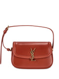 Saint Laurent Mini Solferino Leather Shoulder Bag — Same as shown — Size One Size — Front View