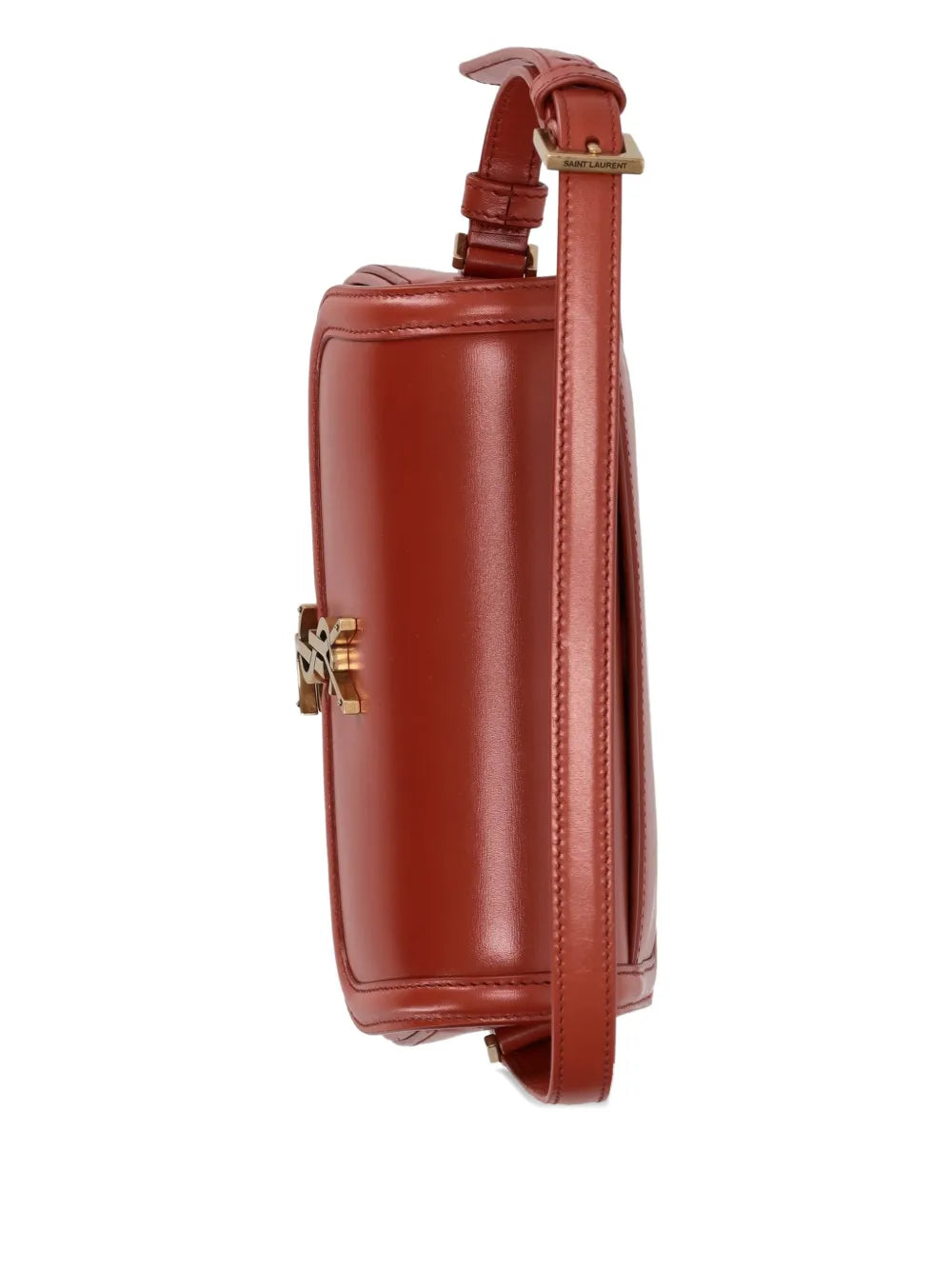 Saint Laurent Mini Solferino Leather Shoulder Bag — Same as shown — Size One Size — Top View