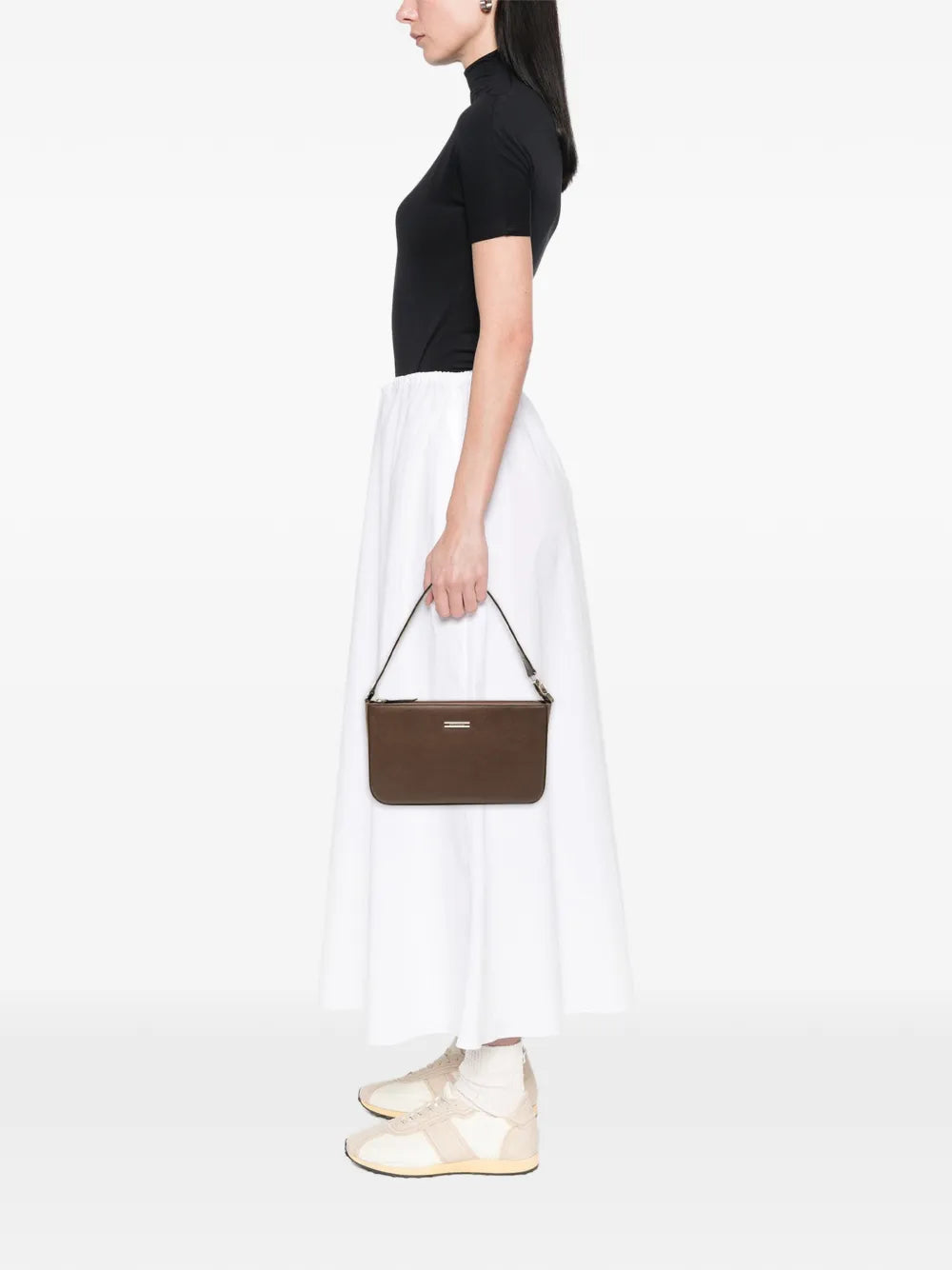 Burberry Pre Owned 2000 2017 Leather Shoulder Bag — Same as shown — Size One Size — Side View