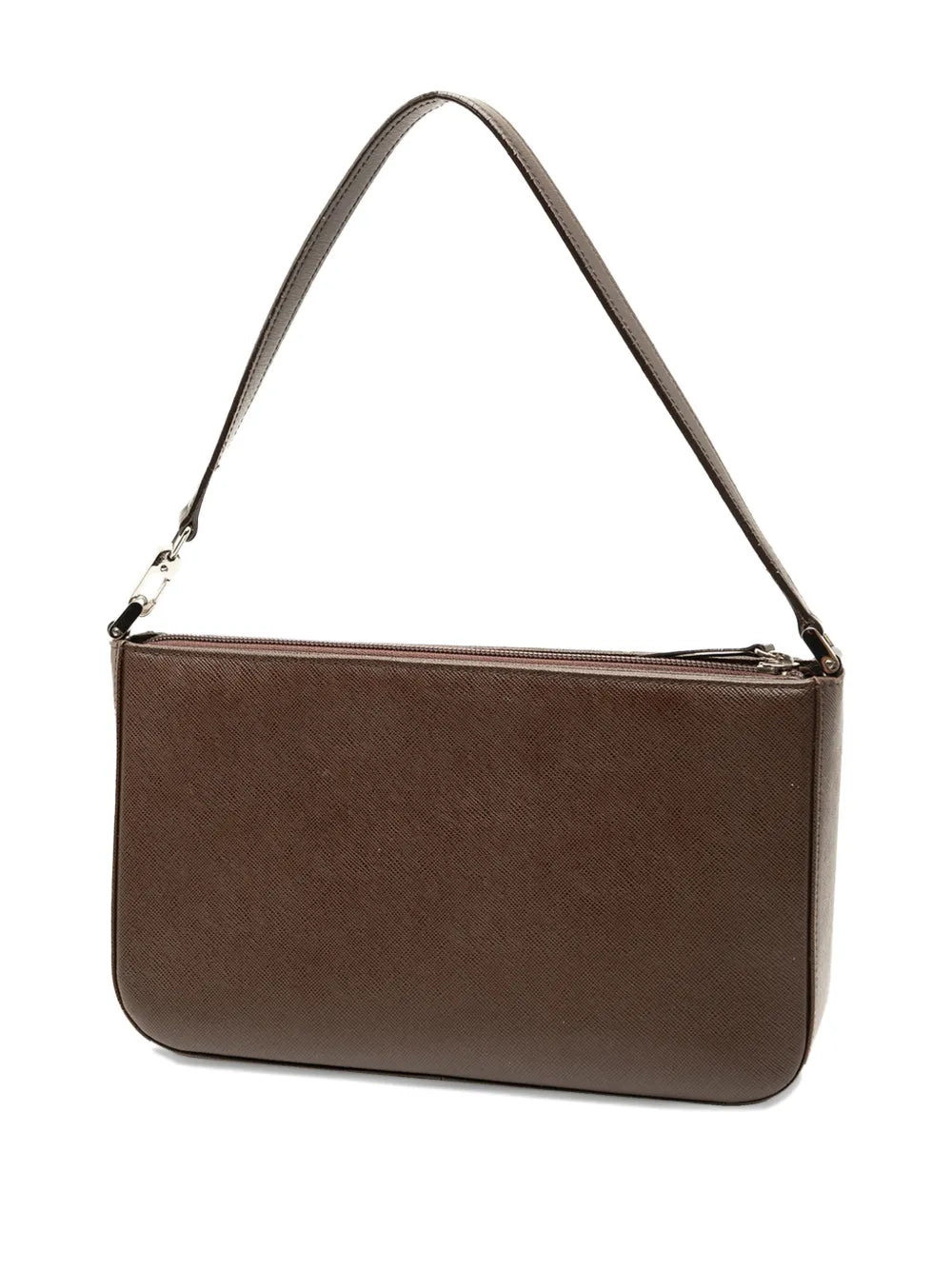 Burberry Pre Owned 2000 2017 Leather Shoulder Bag — Same as shown — Size One Size — Back View