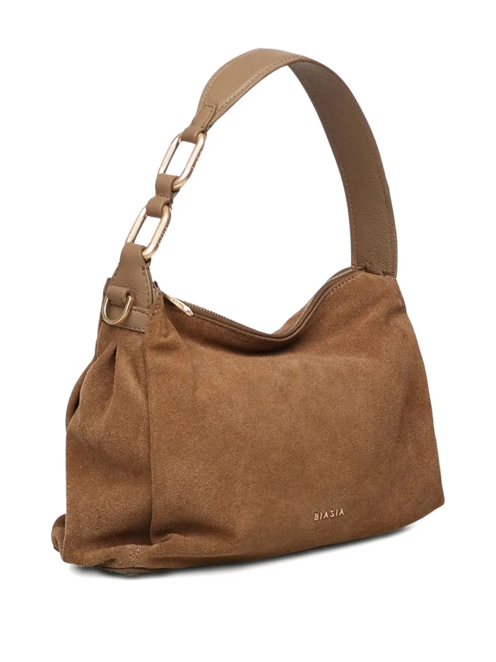 Biasia Zip Detail Shoulder Bag — Same as shown — Size One Size — Back View
