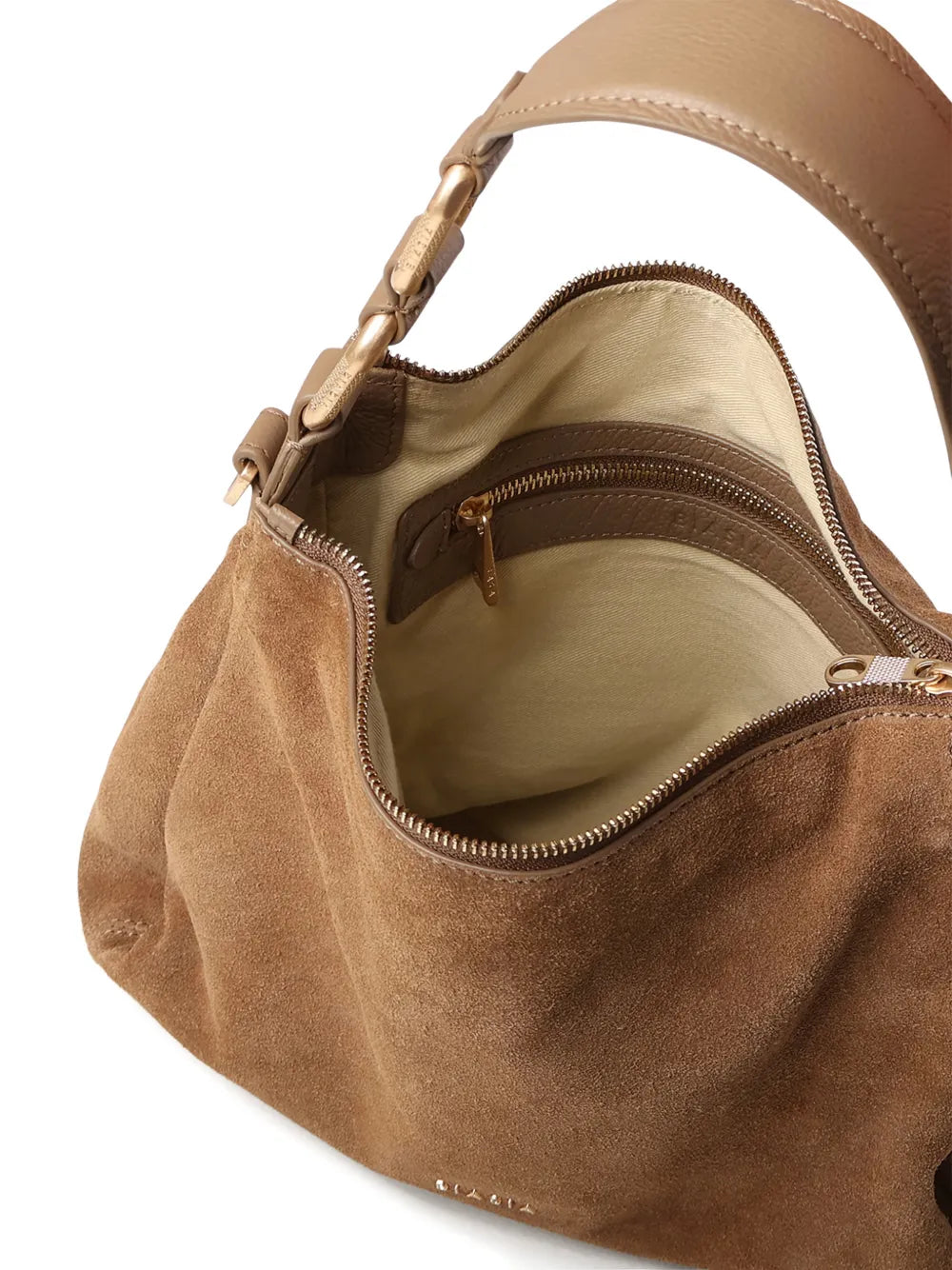 Biasia Zip Detail Shoulder Bag — Same as shown — Size One Size — Top View