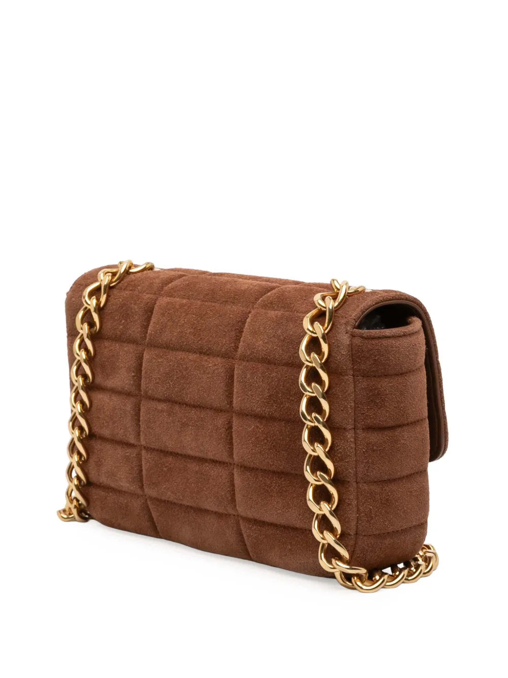 Celine Pre Owned 2023 Suede Monochrome Shoulder Bag — Same as shown — Size One Size — Back View