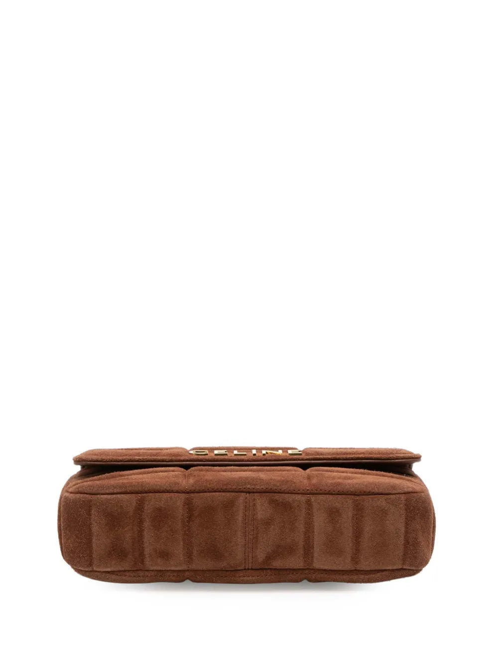 Celine Pre Owned 2023 Suede Monochrome Shoulder Bag — Same as shown — Size One Size — Top View
