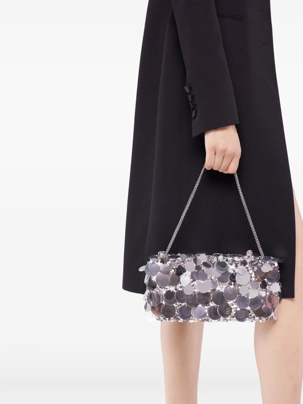Rabanne Sequin Shoulder Bag — Same as shown — Size One Size — Detail View
