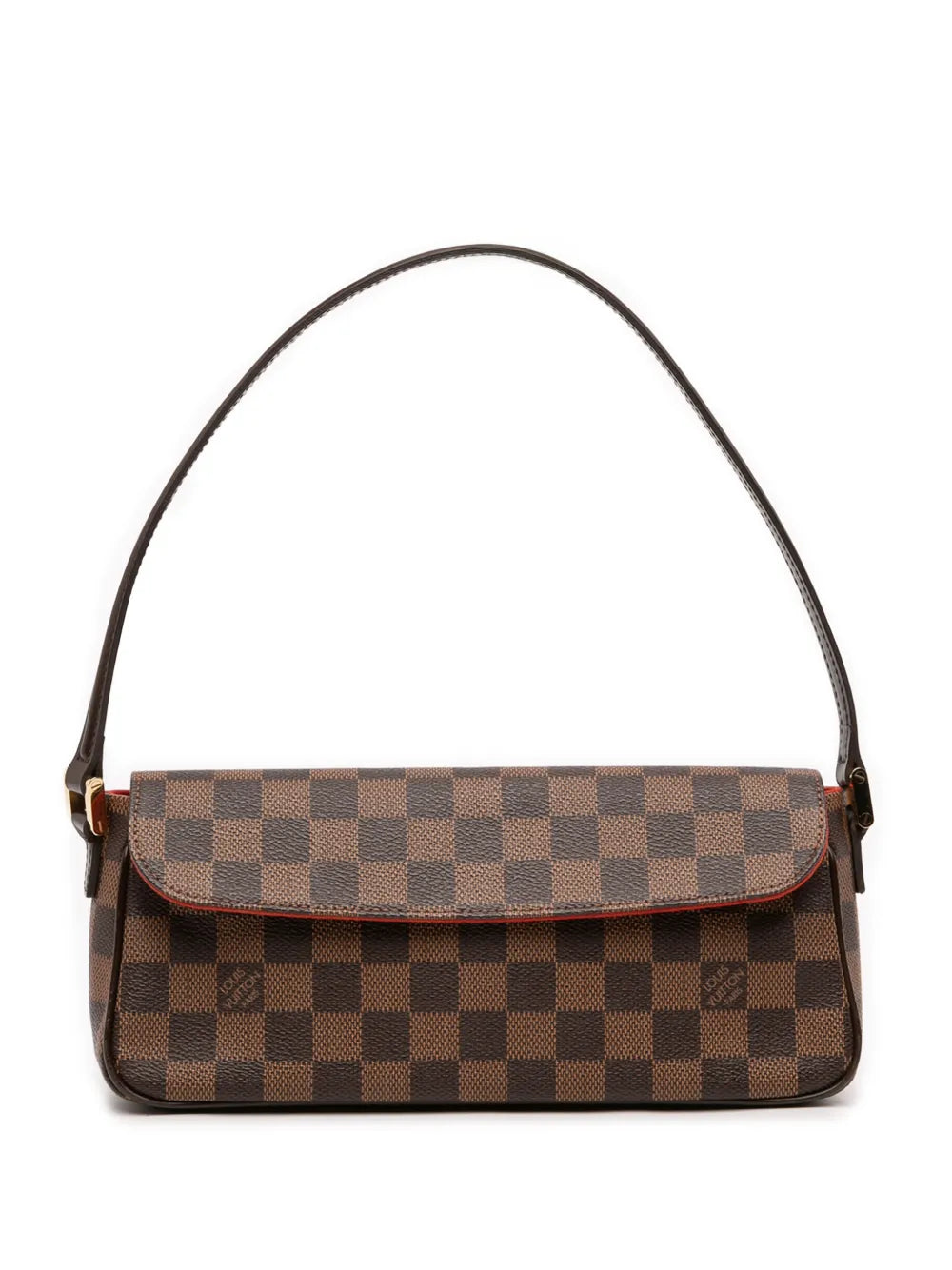 Louis Vuitton Pre Owned 2002 Damier Ebene Recoleta Shoulder Bag — Same as shown — Size One Size — Front View