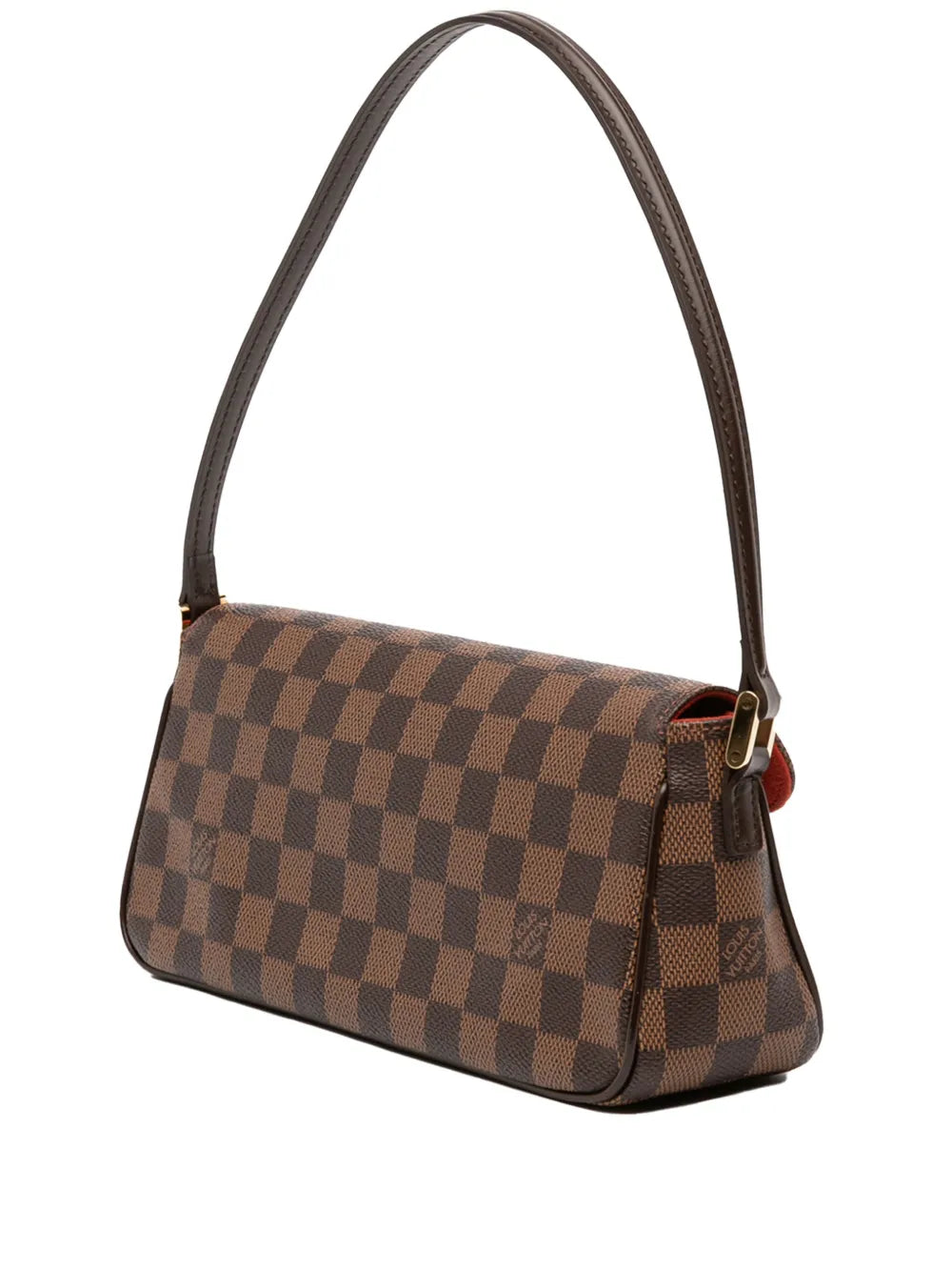 Louis Vuitton Pre Owned 2002 Damier Ebene Recoleta Shoulder Bag — Same as shown — Size One Size — Back View