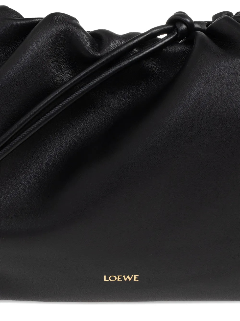 Loewe Large Flamenco Drawstring Shoulder Bag — Same as shown — Size One Size — Top View