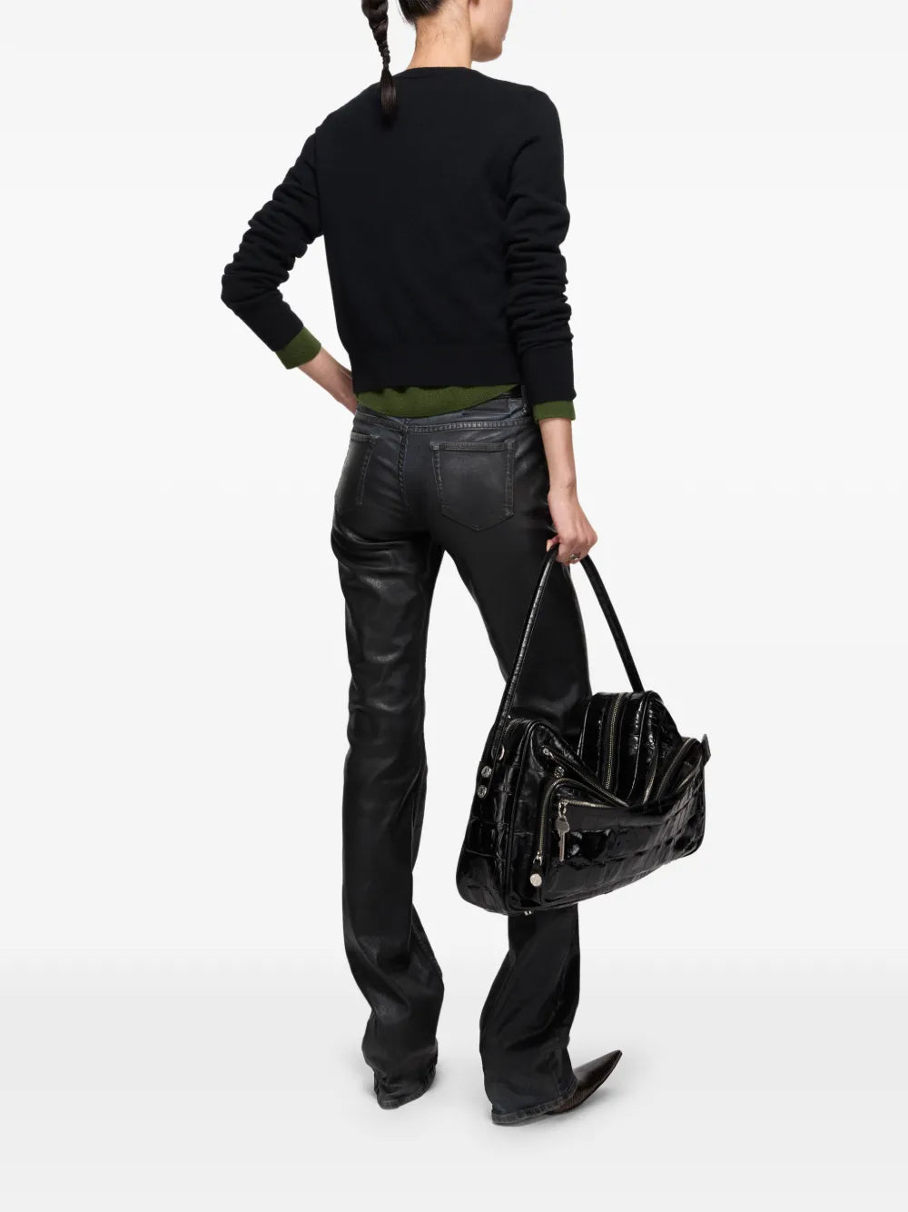 Acne Studios Camero Camera Zip Fastening Shoulder Bag — Same as shown — Size One Size — Side View