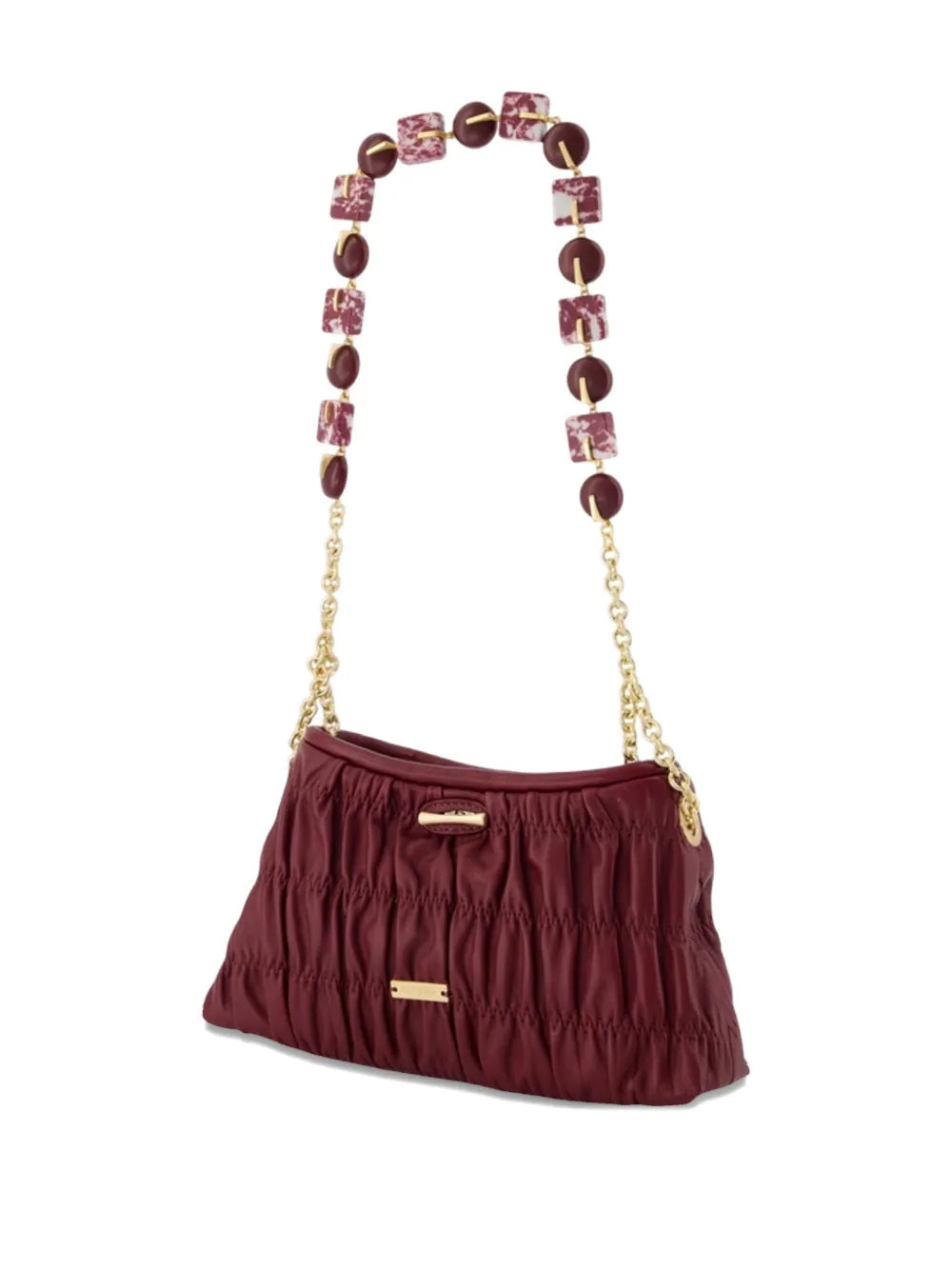 Cult Gaia Mini Kiraz Leather Shoulder Bag — Same as shown — Size One Size — Side View