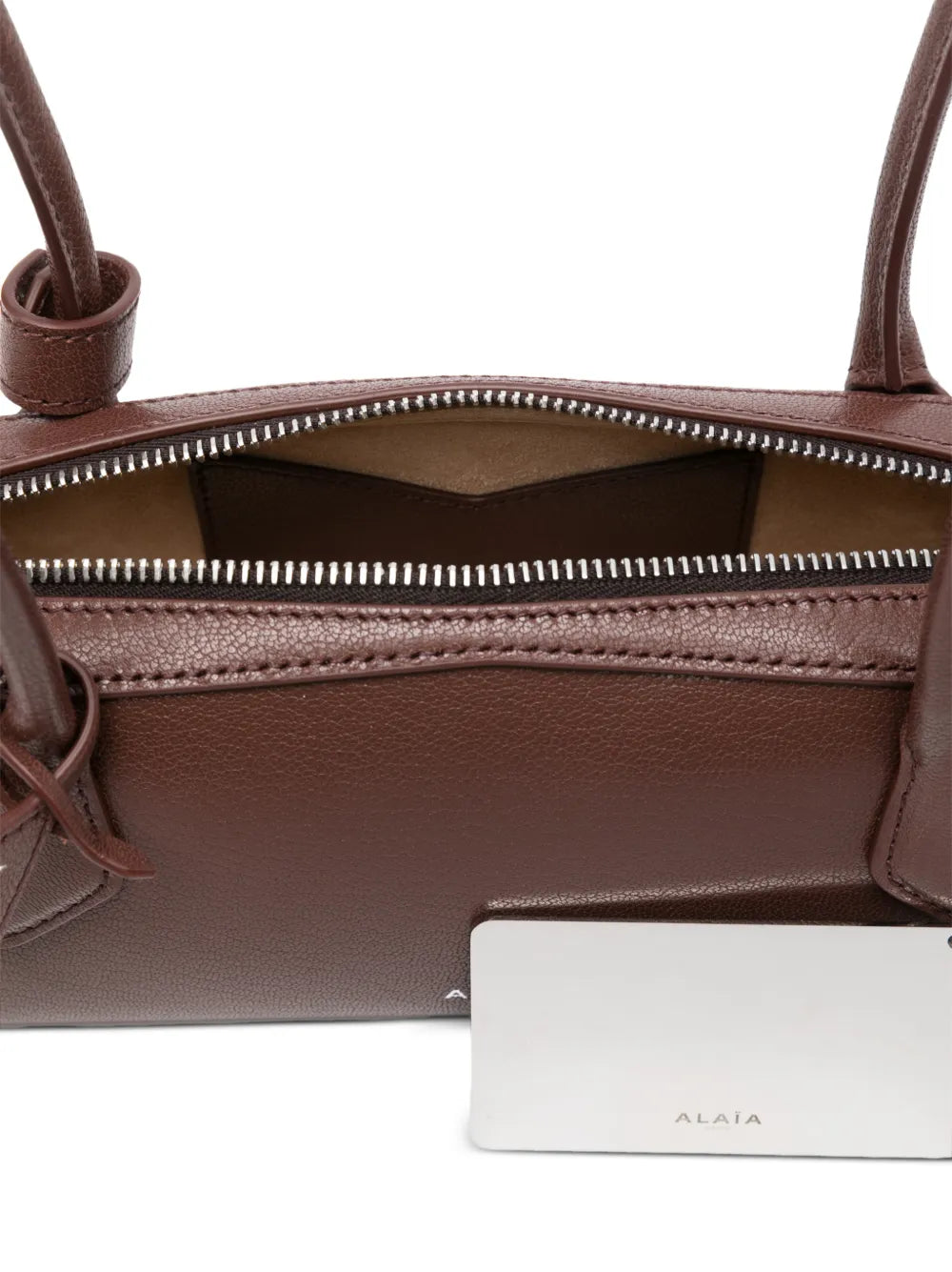 Alaia Leather Shoulder Bag — Same as shown — Size One Size — Detail View