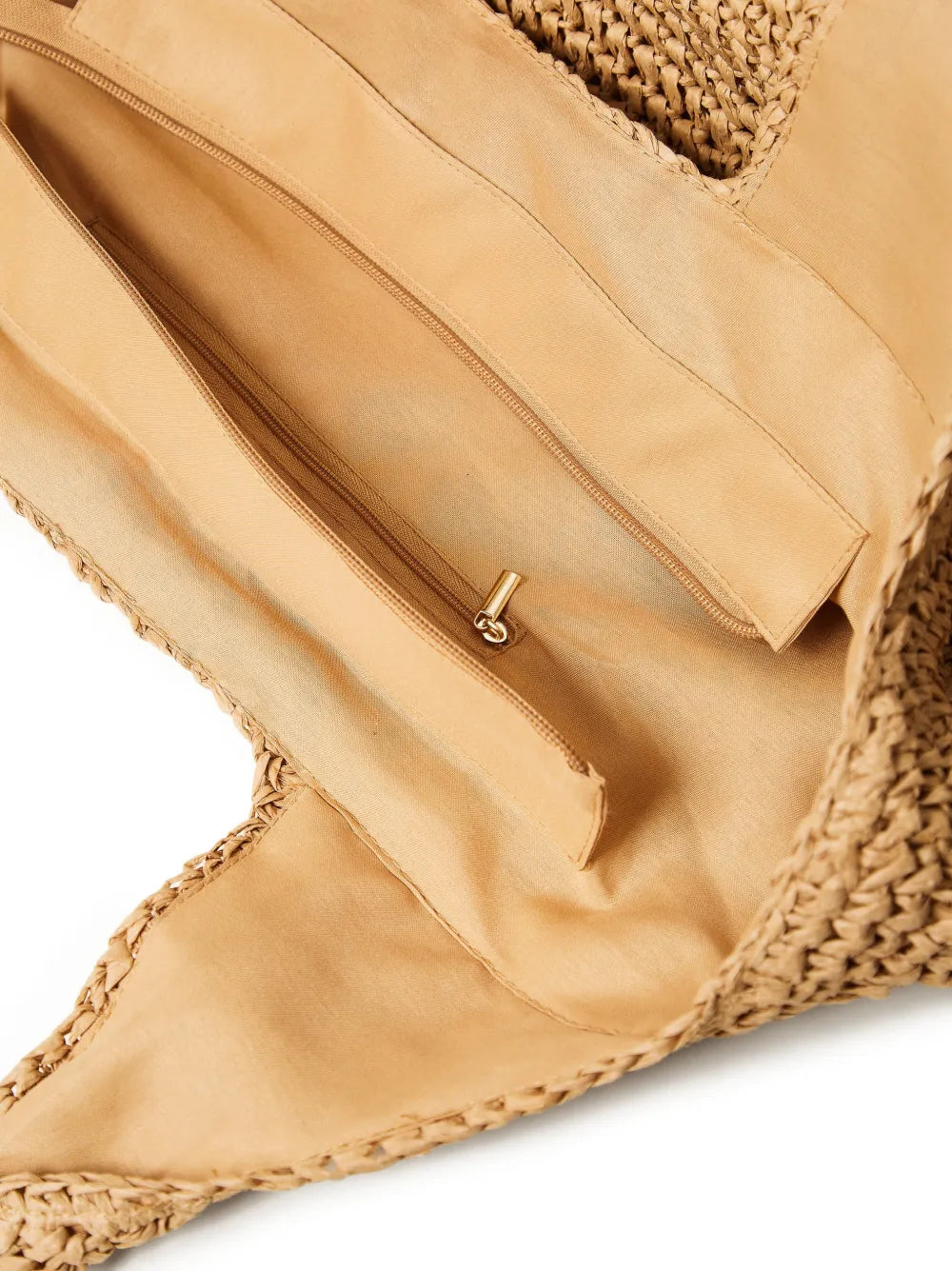 Twinset Woven Effect Logo Plaque Shoulder Bag — Same as shown — Size One Size — Top View